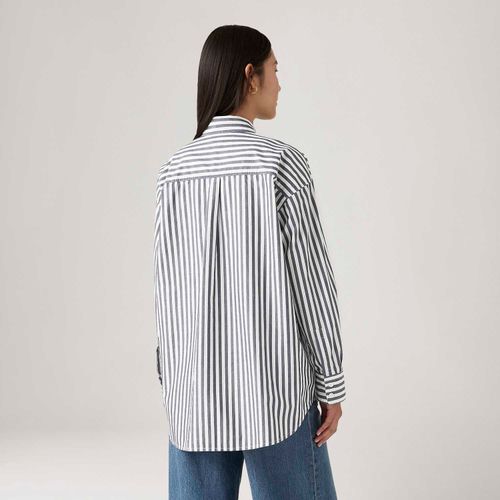 Camisa Levi's® Lola Azul Manga Longa