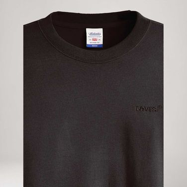 Moletom Levi's® Authentic Crew Preto