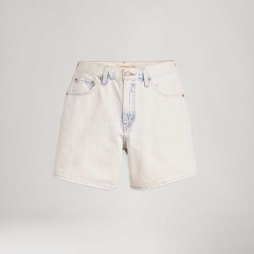 Short Jeans Levi's® High Baggy Lavagem Clara