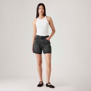 Short Jeans Levi's® High Baggy Preto