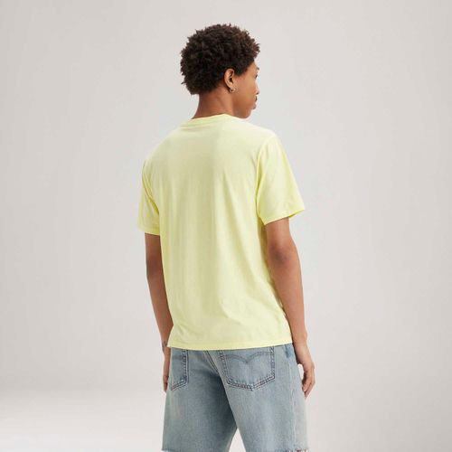 Camiseta Levi's® Retro Gr Standard Amarela Manga Curta
