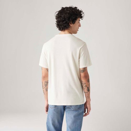 Camiseta Levi's® Graphic Crewneck Branca Manga Curta