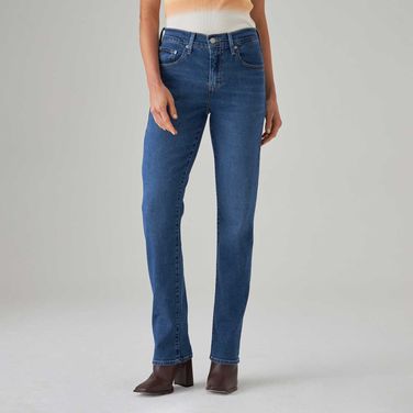 Calça Jeans Levi's® 724® High Rise Straight Lavagem Média