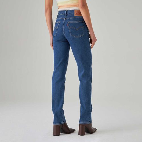 Calça Jeans Levi's® 724® High Rise Straight Lavagem Média