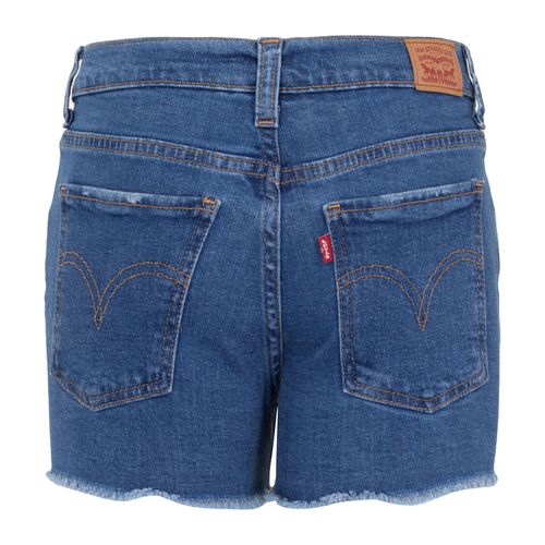 Short Jeans Levi's Infantil Girlfriend Lavagem Escura