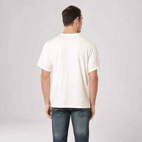 Camiseta Levi's® Graphic Crewneck Branca Manga Curta