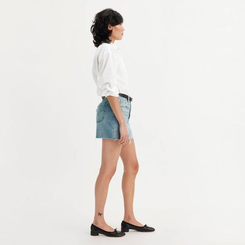 Saia Jeans Levi's® Icon Lavagem Média