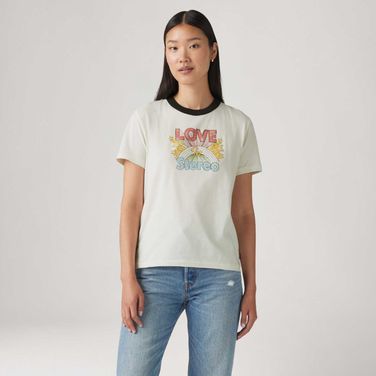 Camiseta Levi's® Iconic Ringer 001IZ0001
