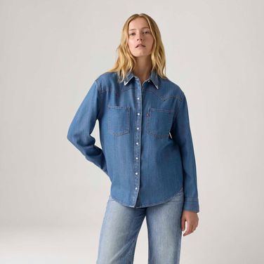 Camisa Jeans Levi's® Teodora Western A72440075
