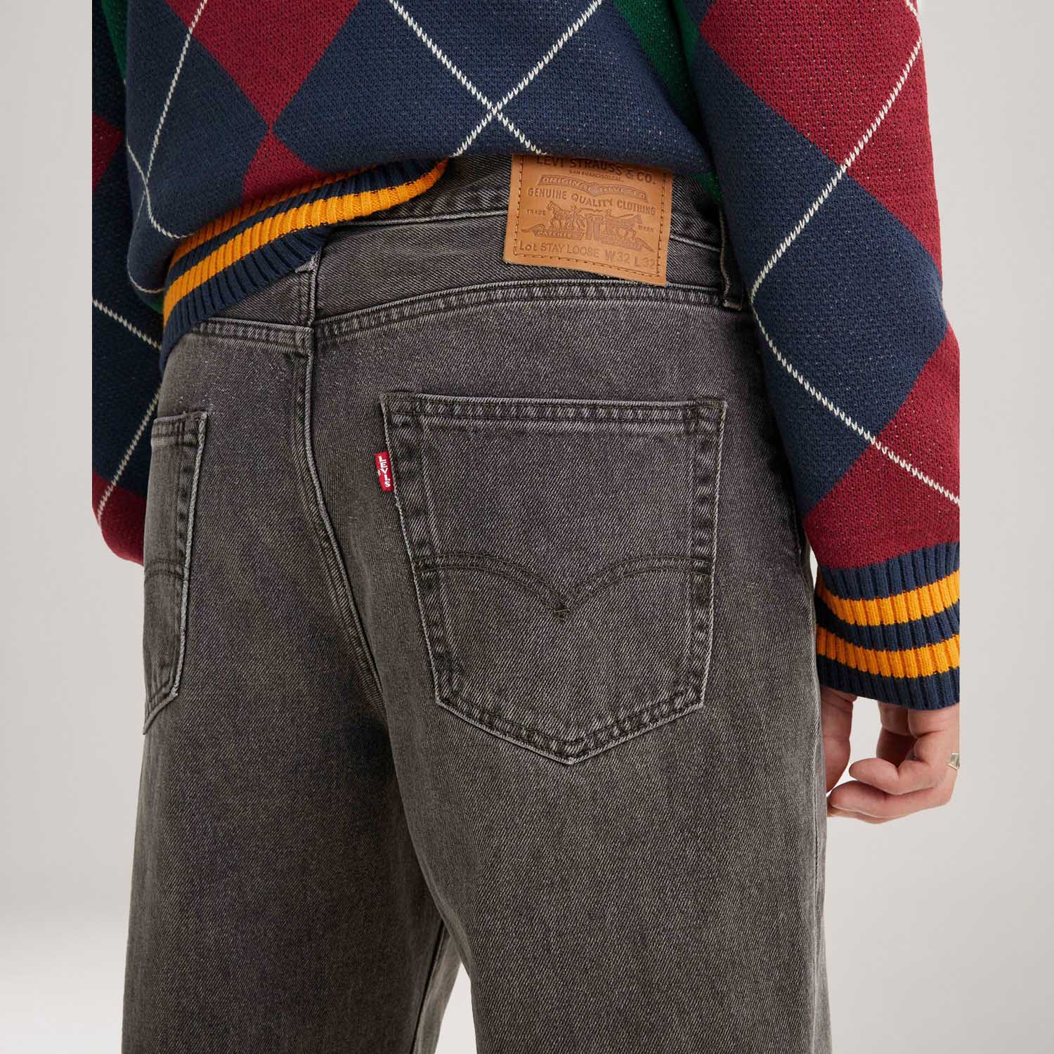 Calça Jeans Levi's® 568® Stay Loose Preta | FastStore PDP