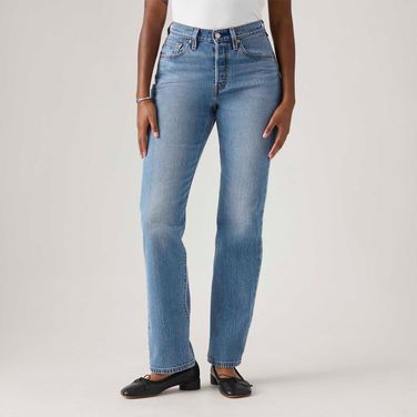 Calça Jeans Levi's® 501® Curve Lavagem Média