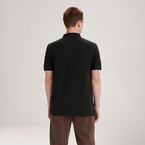 Camisa Polo Levi's® Housemark Preto Manga Curta