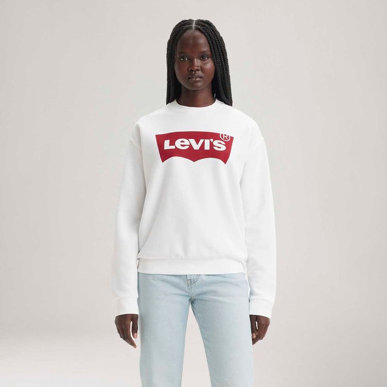 Moletom Levi's® Graphic Heritage Crew Azul Marinho - Levi's® Brasil