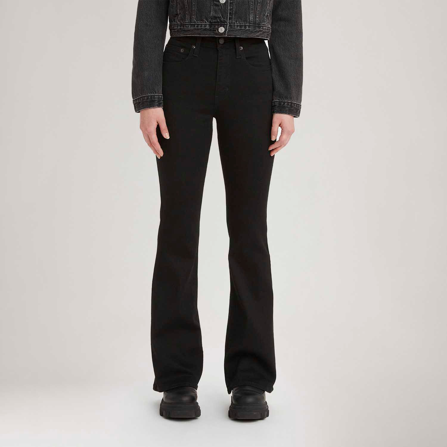 Calça Jeans Levi's® 726® High Rise Flare Preta | FastStore PDP