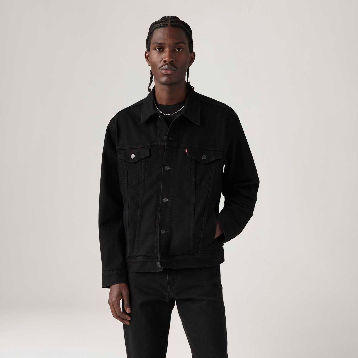 Jaqueta Levi's® The Trucker Jacket Preta - Levi's® Brasil