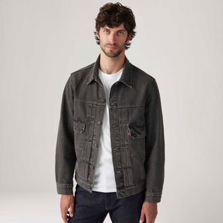 Jaqueta Levi's® Trucker Type II Preta - Levi's® Brasil
