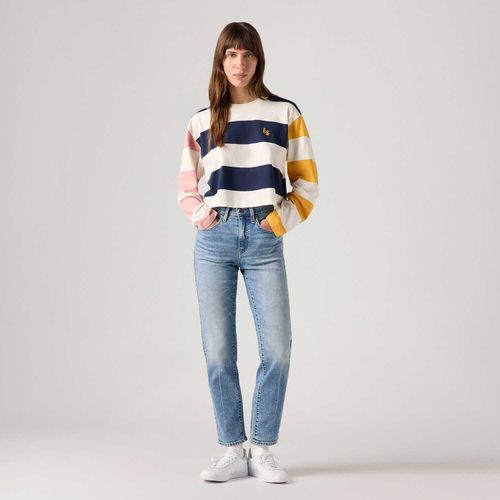 Calça Jeans Levi's® 724® High Rise Straight Lavagem Média
