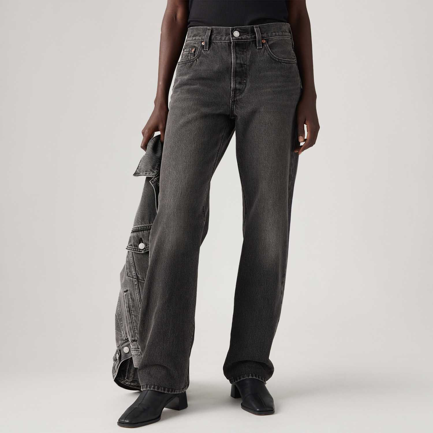 Calça Jeans Levi's® 501® 90's Preta - Levi's® Brasil