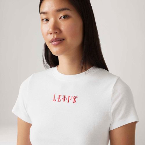 Camiseta Levi's® Essential Branca Manga Curta