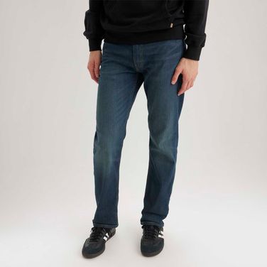 Calça Jeans Levi's® 514® Slim Straight Lavagem Média