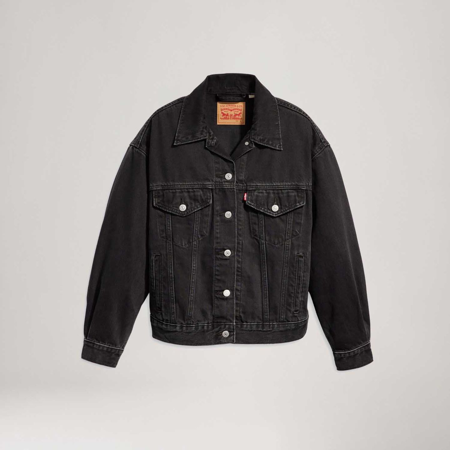 Jaqueta Jeans Levi's® 90S Trucker Preta - Levi's® Brasil