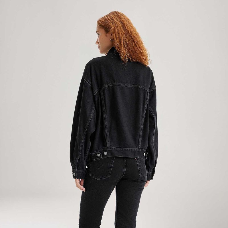 Jaqueta Jeans Levi's® 90S Trucker Preta - Levi's® Brasil