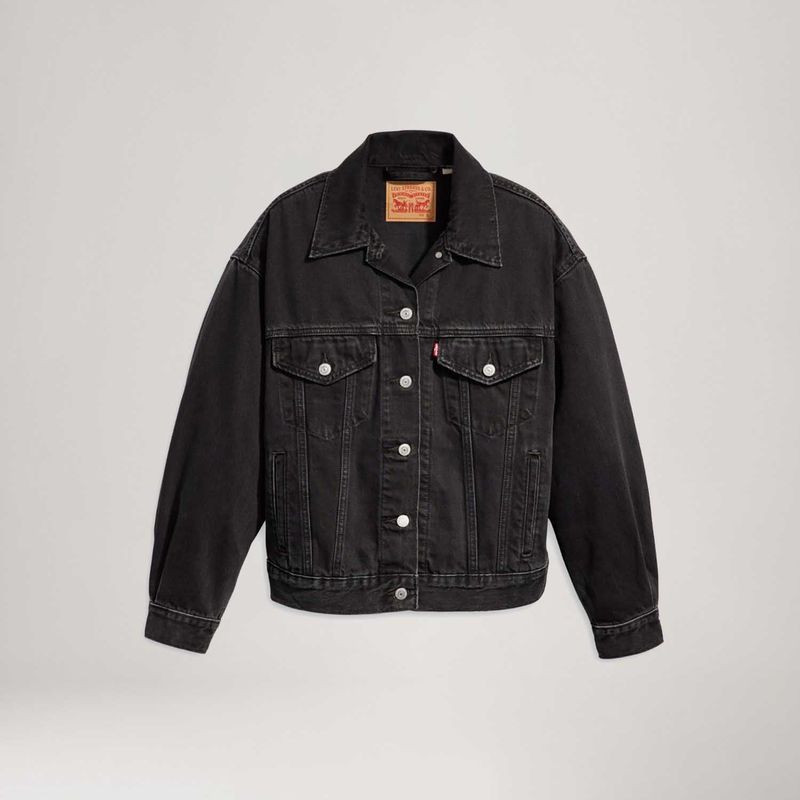 Jaqueta Jeans Levi's® 90S Trucker Preta - Levi's® Brasil