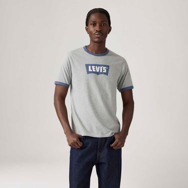 Camiseta Levi's® Standard Ringer Cinza