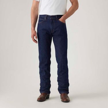 Calça Jeans Levi's® 557® Western Straight Lavagem Escura