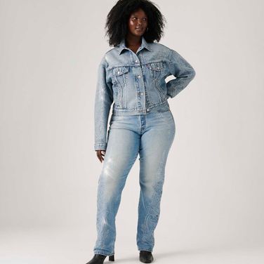 Calça Jeans Levi's® 501® Curve Lavagem Escura
