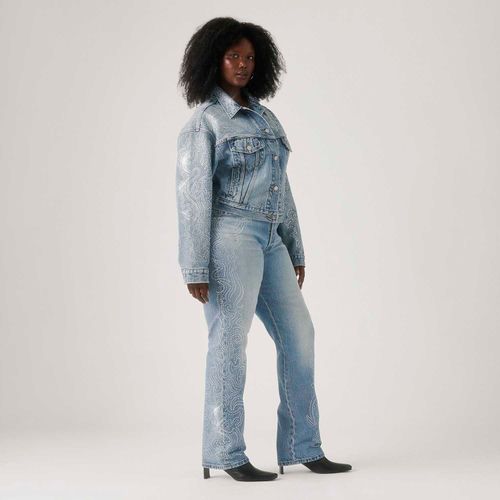 Calça Jeans Levi's® 501® Curve Lavagem Escura