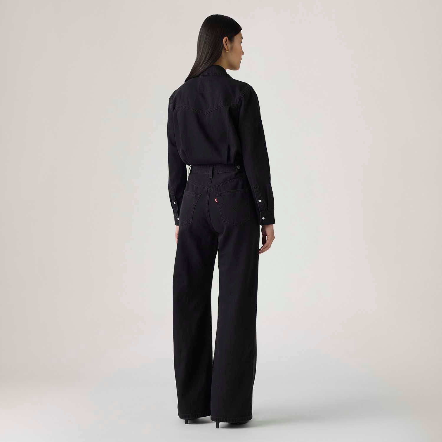 Macacão Levi's® Rinoa Wide Leg Preto - Levi's® Brasil
