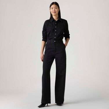 Macacão Levi's® Rinoa Wide Leg Preto