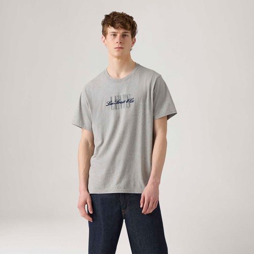 Camiseta Levi's® Relaxed Cinza Manga Curta