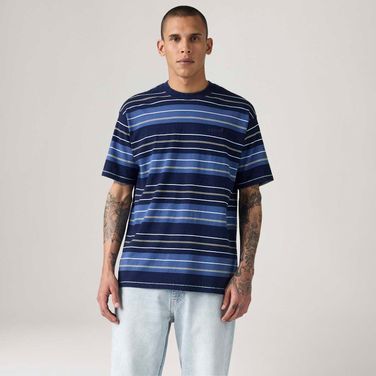 Camiseta Levi's® Red Tab Vintage Azul Manga Curta