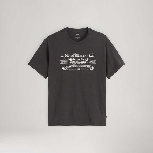 Camiseta Levi's® Relaxed Preta Manga Curta