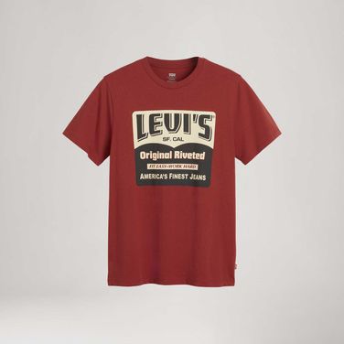 Camiseta Levi's® Graphic Crewneck Vermelha