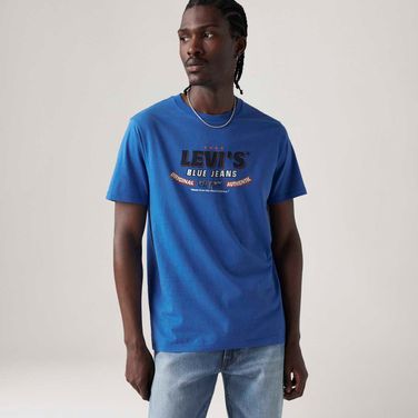 Camiseta Levi's® Graphic Crewneck Azul