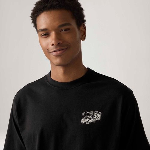 Camiseta Levi's® Vintage Graphic Preta Manga Curta