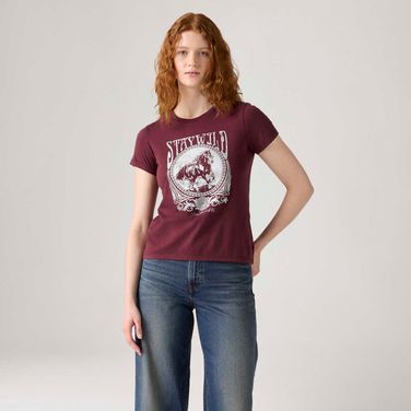 Camiseta Levi's® The Perfect Tee Vermelha