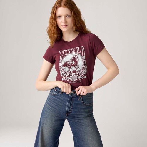 Camiseta Levi's® The Perfect Tee Vermelha