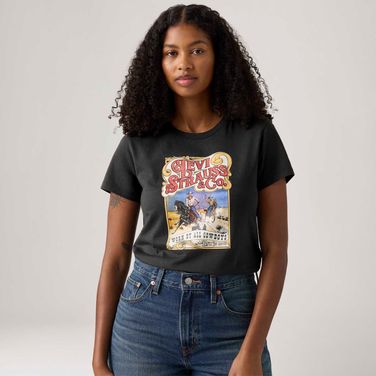 Camiseta Levi's® The Perfect Tee Preta