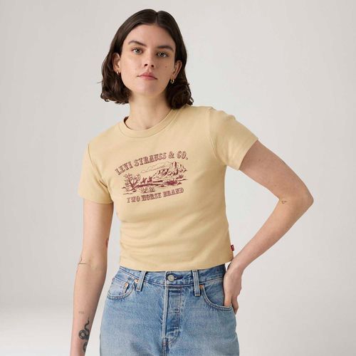 Camiseta Levi's® Essential Sporty Tee Bege