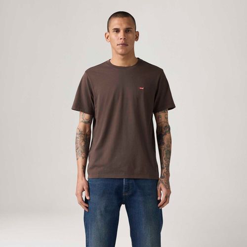 Camiseta Levi's® Classic Housemark Marrom