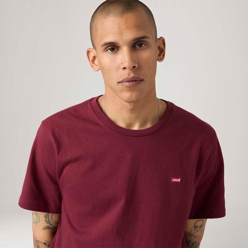 Camiseta Levi's® Original Housemark Vermelha Manga Curta