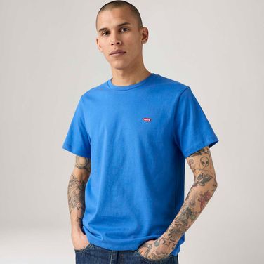 Camiseta Levi's® Original Housemark Azul Manga Curta
