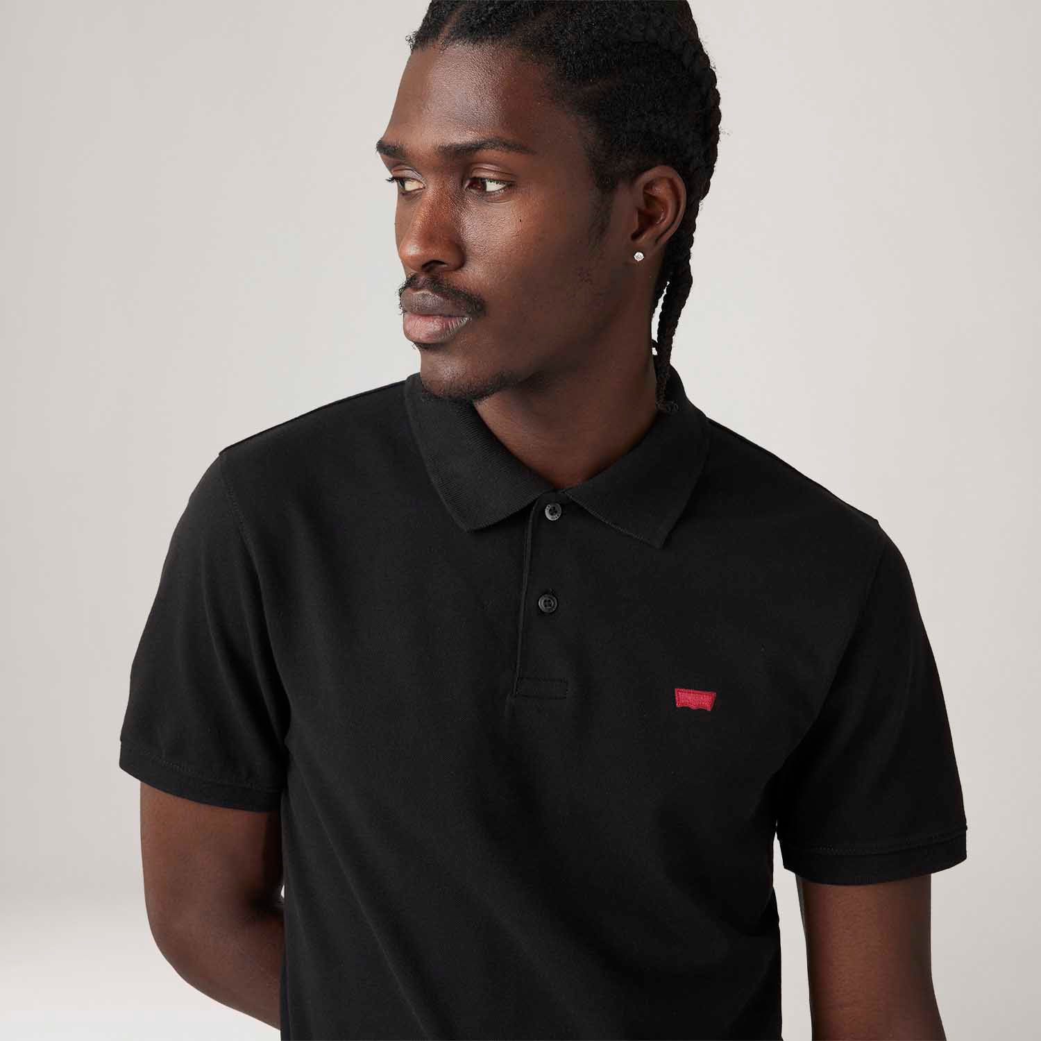 Polo Levi's® Slim Housemark Preta | FastStore PDP