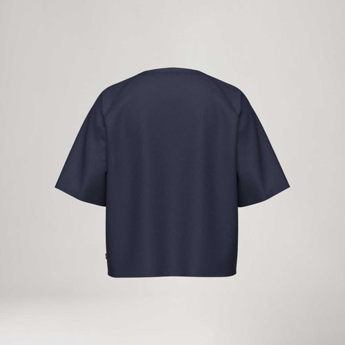 Camiseta Levi's® Diana Manga Curta Azul