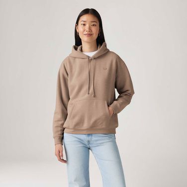 Moletom Levi's® Everyday Hoodie com Capuz Marrom