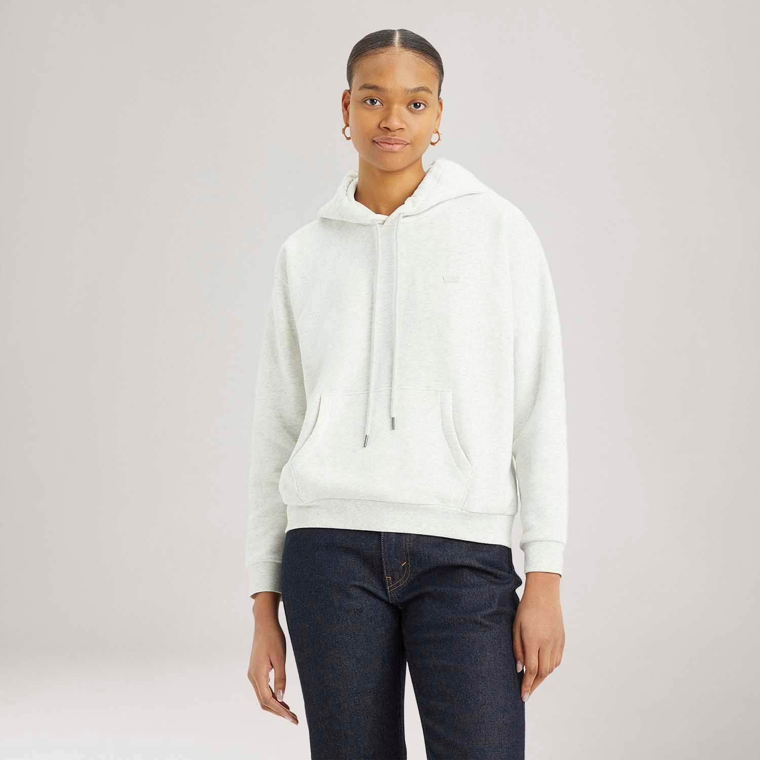 Moletom Levi's® Everyday Hoodie com Capuz Off White - Levi's® Brasil